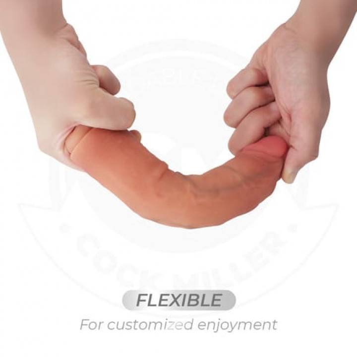 Vibrador Hiper-Realista com Comando Cock Miller - 19.5 cm