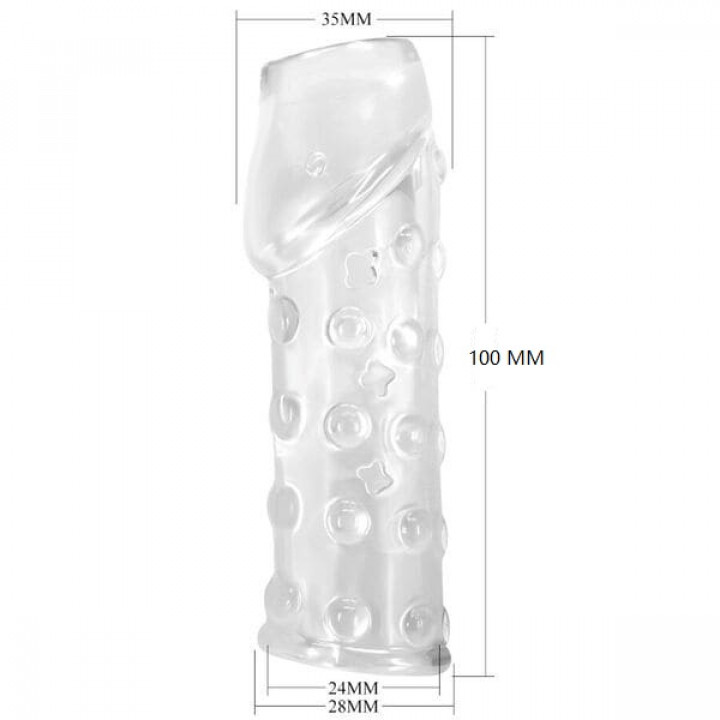 Manga Pénis Pretty Love Griff - Transparente