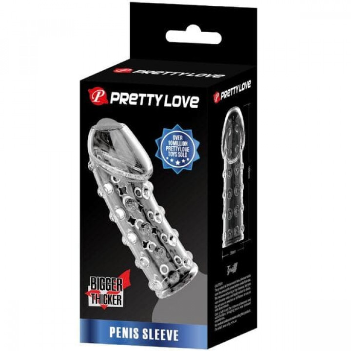 Manga Pénis Pretty Love Griff - Transparente