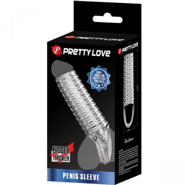 Manga Pénis Pretty Love Hartman  - Transparente