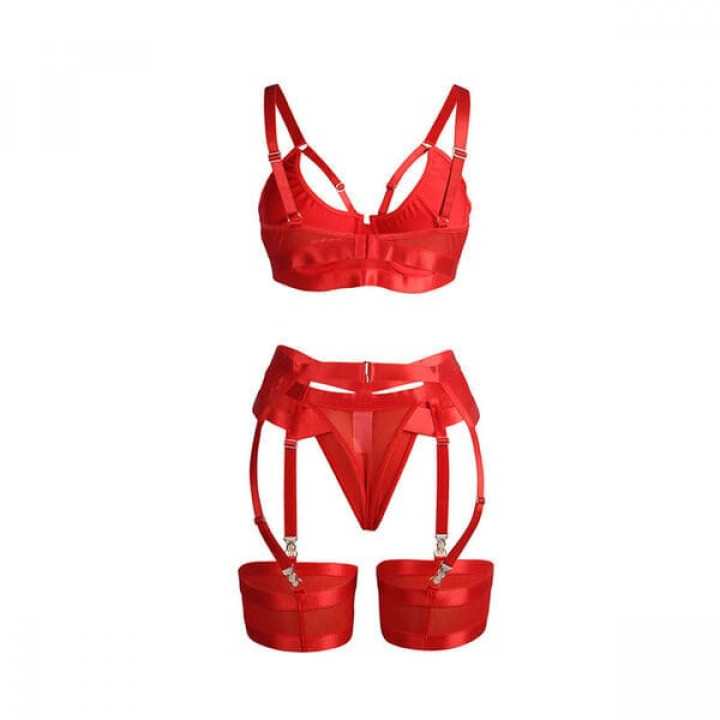 Conjunto Subblime Bondage 955250 - Vermelho S/M