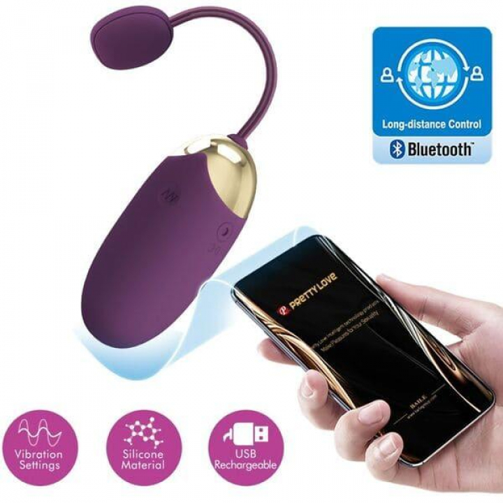 Ovo Vibratório Pretty Love Abner Com App