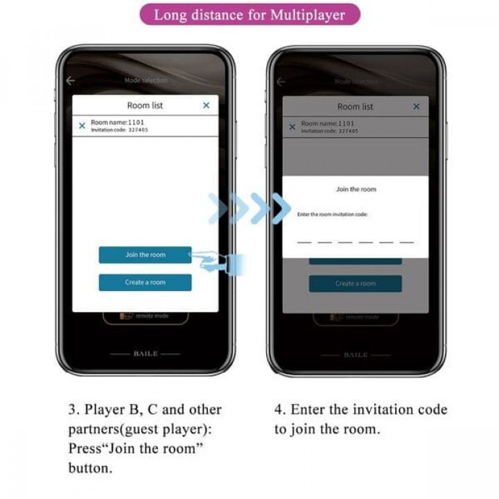 Ovo Vibratório Pretty Love Casper Com App