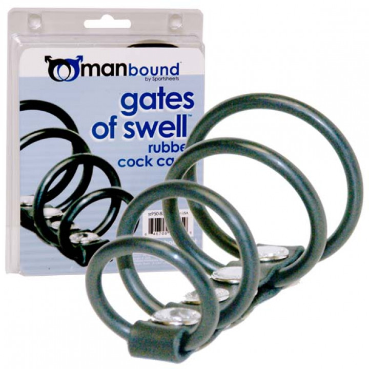 Anel Para Pénis Gates of Swell Rubber Cock Cage