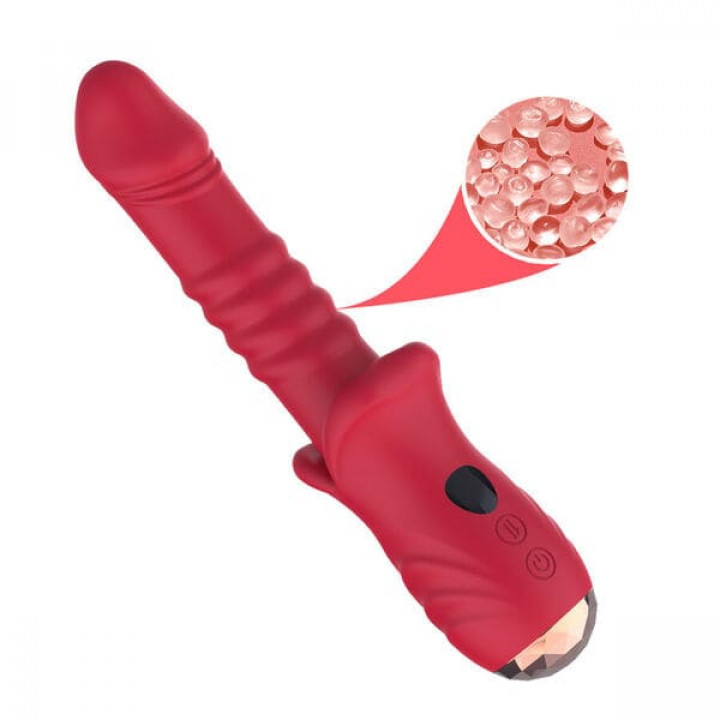 Vibrador Armony Vermelho - Impulso + Vibração