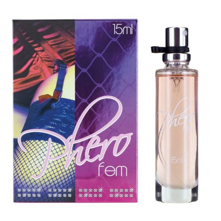 Perfume Com Feromonas Para Mulher Pherofem 15 ml