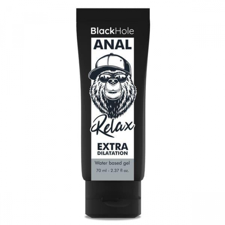 Lubrificante Black Hole Anal Relax 70 ml