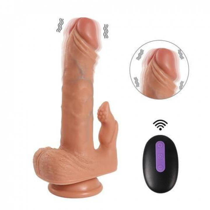 Vibrador Realístico Shequ Julian 21.5 x 4 cm