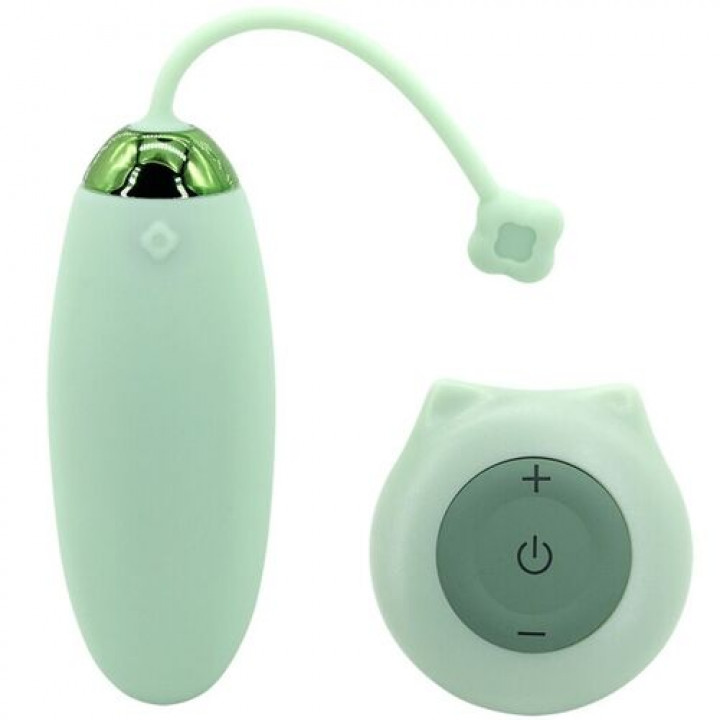 Ovo Vibratório Armony Kitty Fun Meow - Verde