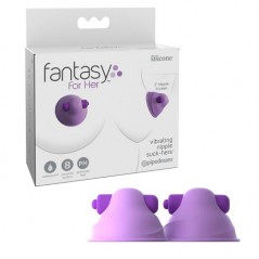 Vibrador Mamilos Fantasy For Her Vibrating Nipple Suck-Hers