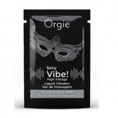 Orgie Sexy Vibe! Vibrador Liquido High Voltage - Saqueta 2 ml