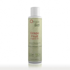 Óleo de Massagem Orgânico Orgie Bio Grape Fruit 100ml