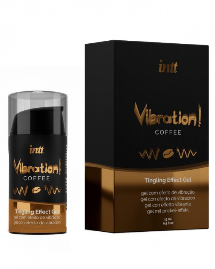 Vibrador Liquido Intt Vibration! Café 15 ml