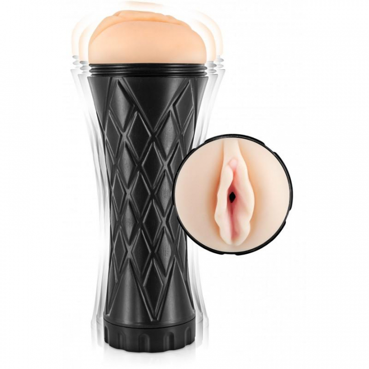 Masturbador Com Vibração Real Body Vagina Real Cup