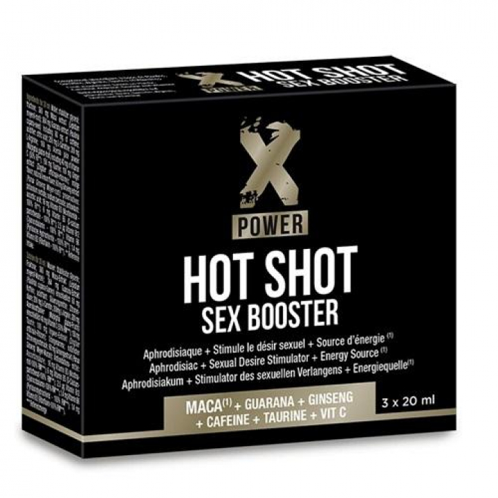 XPower Hot Shot Sex Booster 3 x 20 ml